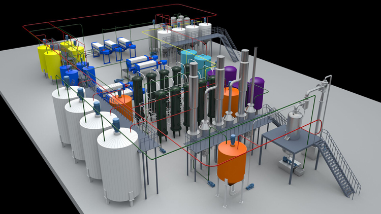 high fructose syrup production machine
