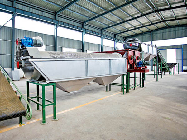 Cassava flour processing machine